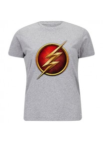 Дамска тениска на The Flash - комикс лого
